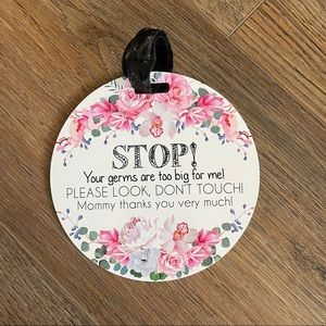 Double Sided Car seat Sign